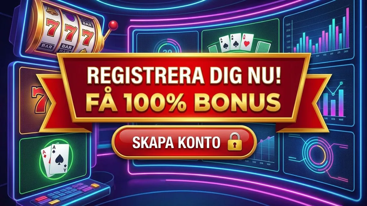 Registrera dig med bonus